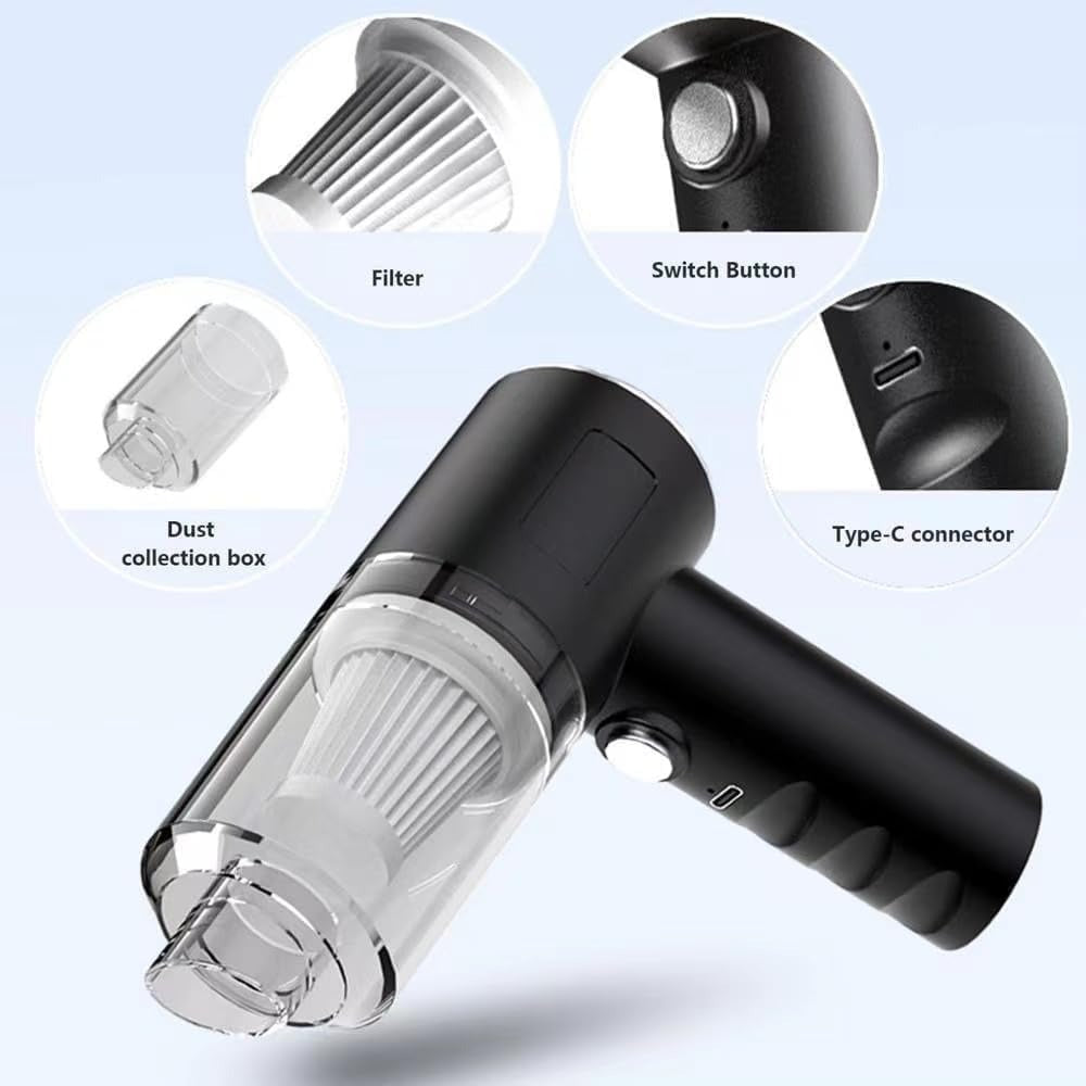 🔥✨HOT SALE 🌸Powerful Wireless Car Vacuum Cleaner