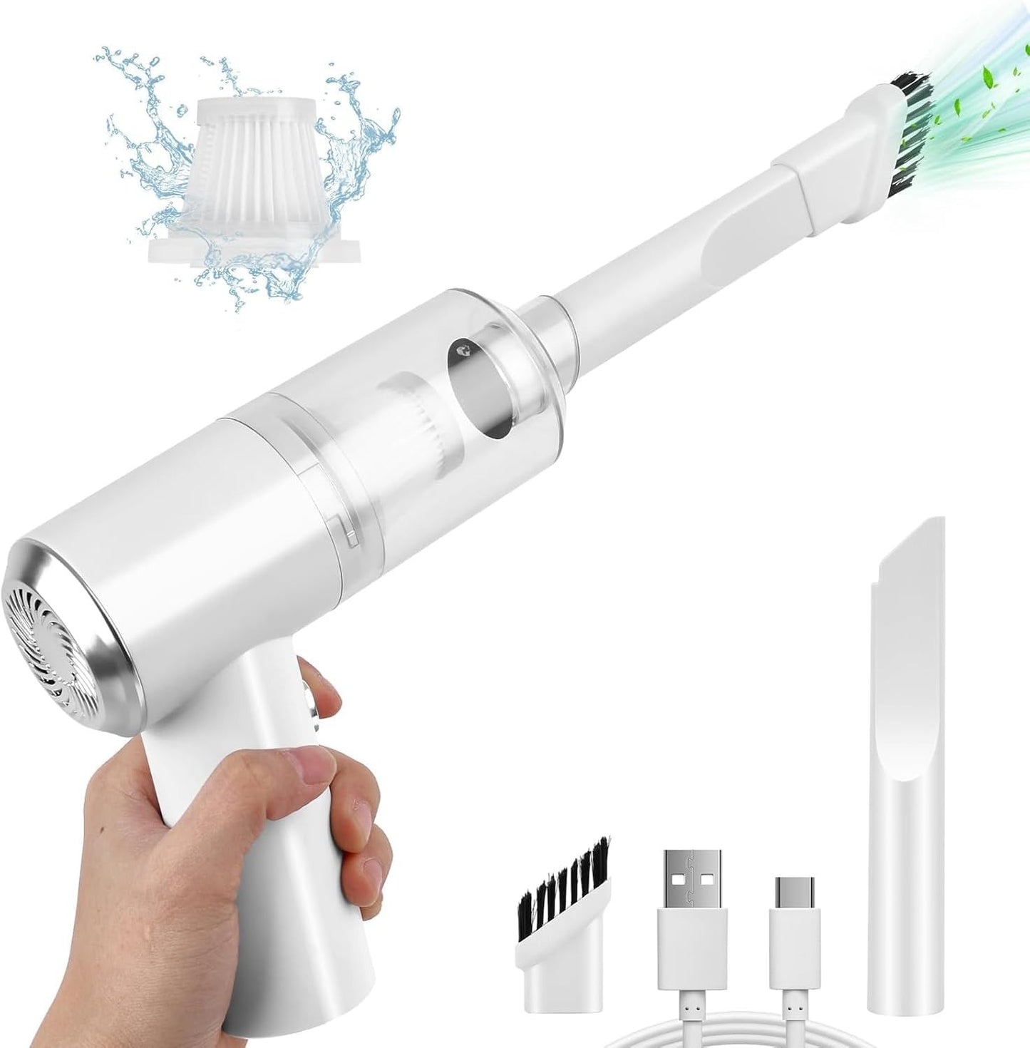 🔥✨HOT SALE 🌸Powerful Wireless Car Vacuum Cleaner