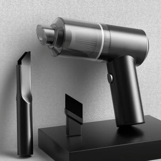 Handheld vacuum cleaner with attachments