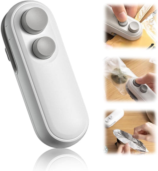 💥LAST DAY 49% OFF🔥Mini Bag Sealer with Cutter and Magnet
